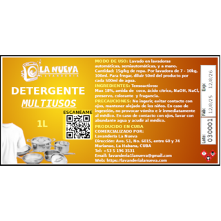 Detergente Multiuso 1L