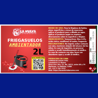 Detergente Fregasuelo - Ambientador 2L