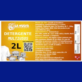Detergente Multiuso 2L